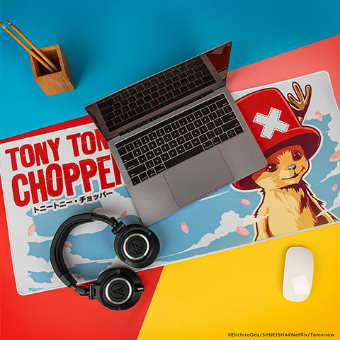 Tapis de bureau - Tony Tony Chopper - One Piece Netflix