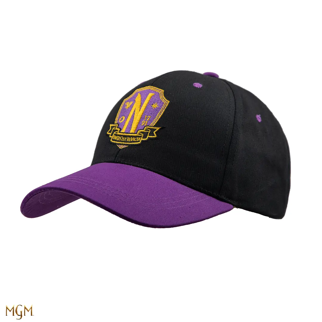 Casquette Nevermore Academy violette - Wednesday