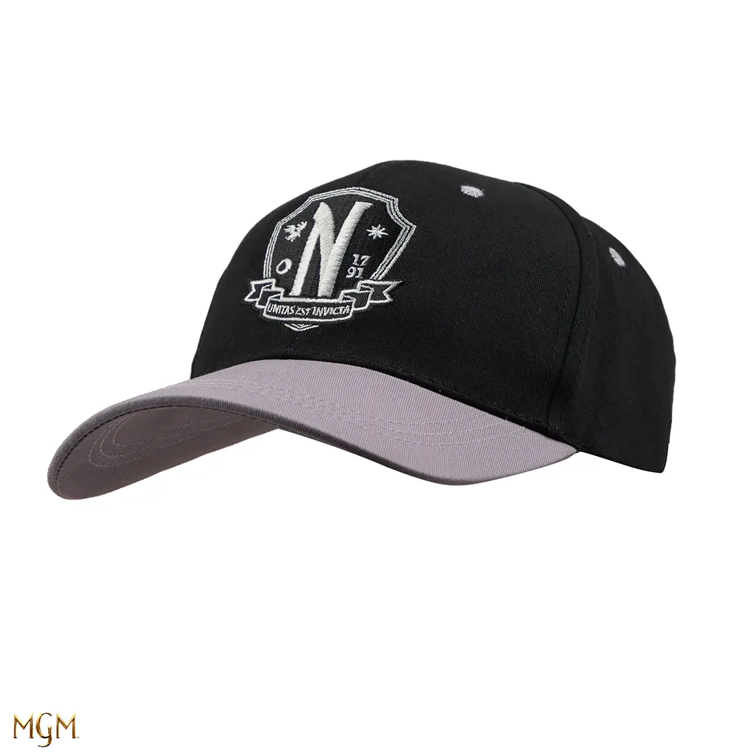 Casquette Nevermore Academy gris - Wednesday