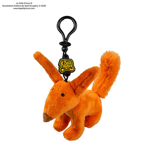 Porte-clés peluche - Le Renard - Le Petit Prince