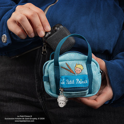 Porte-clés pochette - Unique au monde - Le Petit Prince