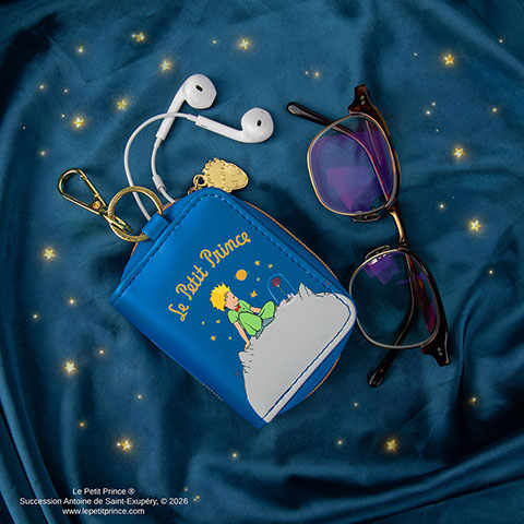 Porte-clés pochette - Livre de contes - Le Petit Prince
