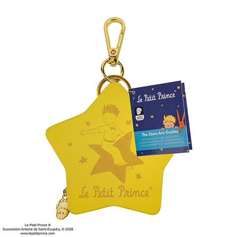 Porte-clés pochette - Les étoiles sont des guides - Le Petit Prince