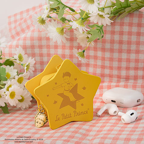 Porte-clés pochette - Les étoiles sont des guides - Le Petit Prince