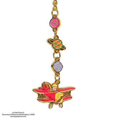 Porte-clés L’aventure de l’aviateur- Le Petit Prince
