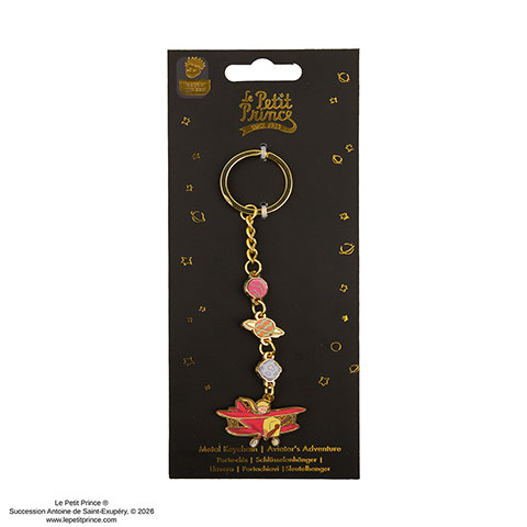 Porte-clés L’aventure de l’aviateur- Le Petit Prince