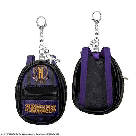 Porte-clés pochette - Nevermore Academy Violet - Wednesday