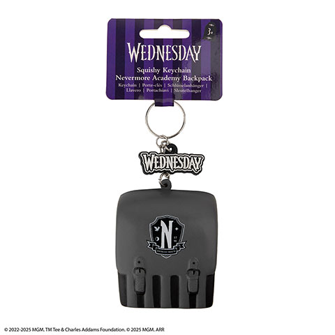 Porte-clés squishy - Sac - Wednesday