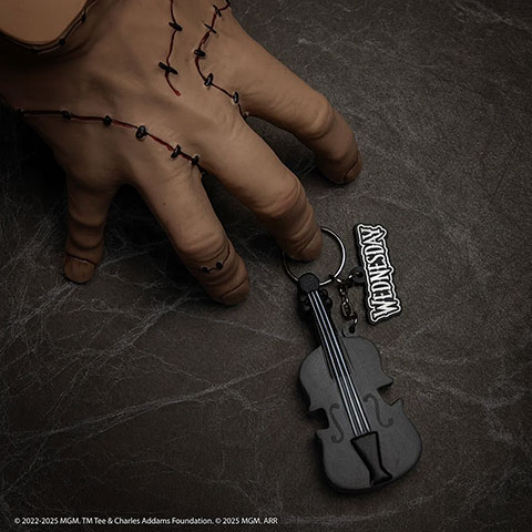 Porte-clés squishy - Violoncelle - Wednesday