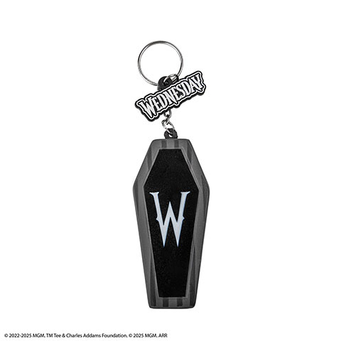 Porte-clés squishy - Cercueil - Wednesday