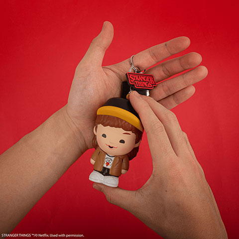 Porte-clés squishy - Dustin - Stranger Things