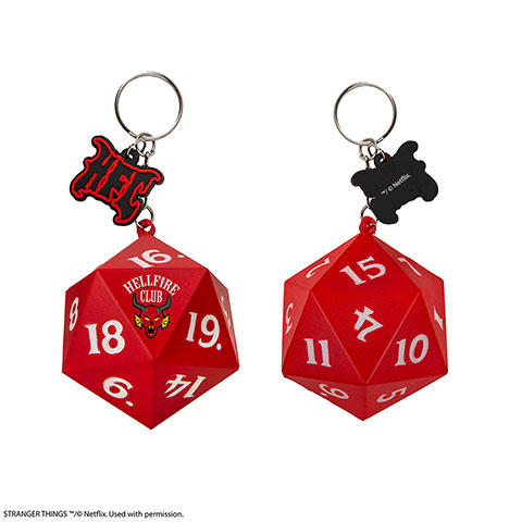 Porte-clés squishy - Hellfire Club - Stranger Things