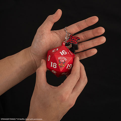 Porte-clés squishy - Hellfire Club - Stranger Things