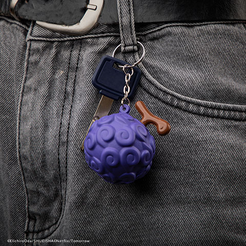 Porte-clés Fruit du Démon Gum Gum squishy - One Piece