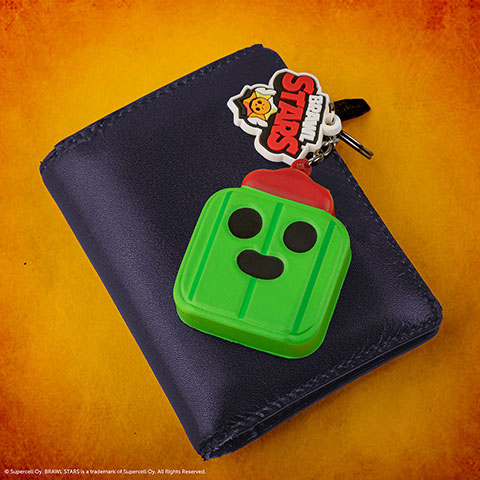 Porte-clés squishy Spike - Brawl Stars