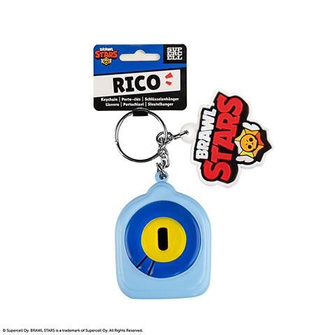 Porte-clés squishy Rico - Brawl Stars