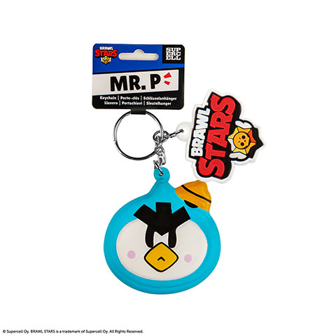 Porte-clés squishy Mr. P - Brawl Stars