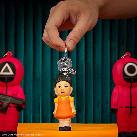 Porte-clés squishy Youg-hee - Squid Game