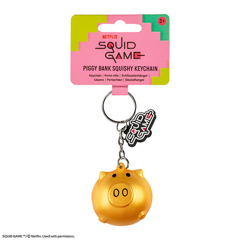 Porte-clés squishy Piggy Bank - Squid Game