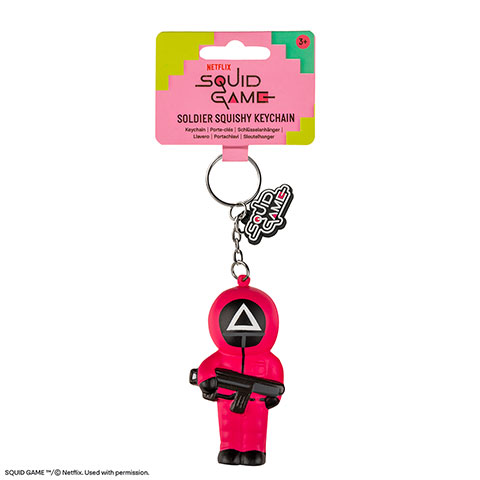 Porte-clés squishy Soldat - Squid Game