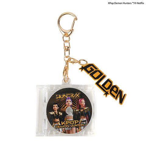 Porte-clés Golden - Huntr/x - KPop Demon Hunters