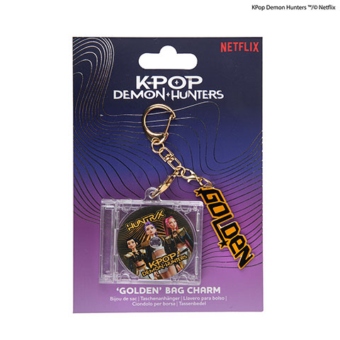 Porte-clés Golden - Huntr/x - KPop Demon Hunters
