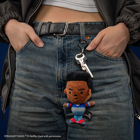 Porte-clés peluche Lucas Sinclair - Stranger Things