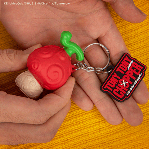 Porte-clés squishy - Fruit de l’Humain - One Piece Netflix