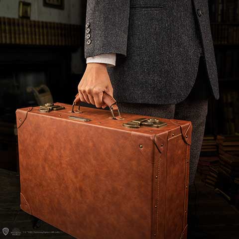 Réplique de la valise de Norbert Dragonneau - Double fond magique - Taille réelle - Edition limitée