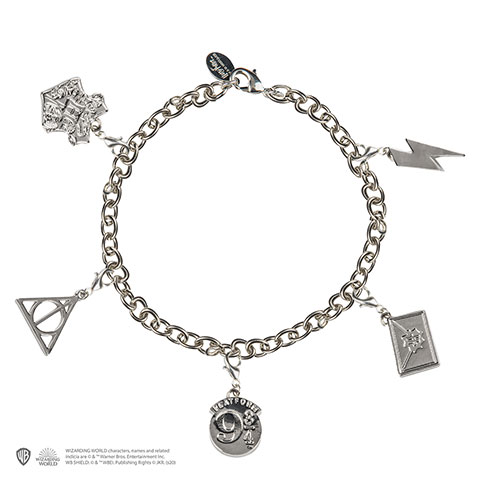 Bracelet Charms avec 5 Charms - Harry Potter
