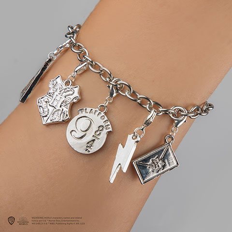 Bracelet Charms avec 5 Charms - Harry Potter