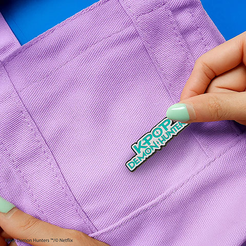 Pin’s bleu - KPop Demon Hunters