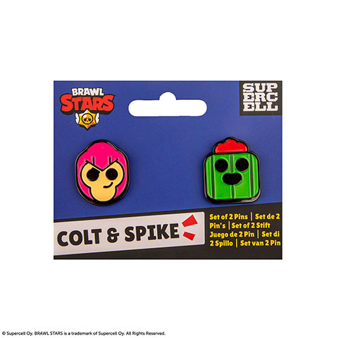 Set 2 pin‘s Colt & Spike - Brawl Stars