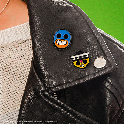 Set 2 pin‘s Poco & El Primo - Brawl Stars