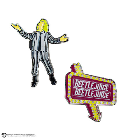 Set 2 pin‘s - Beetlejuice