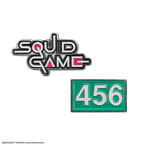 Set 2 pin’s Squid Game & 456 - Squid Game