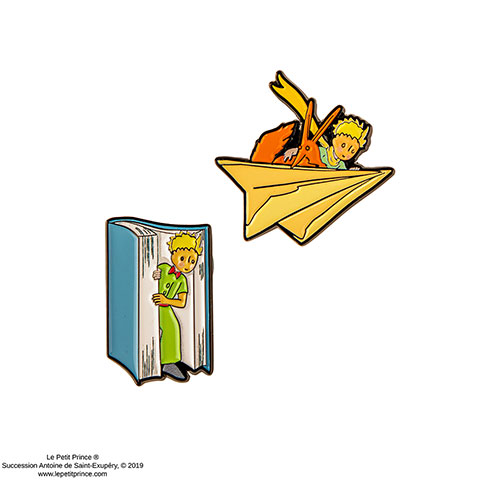 Set 2 pin’s Livre de Conte Enchanté - Le Petit Prince