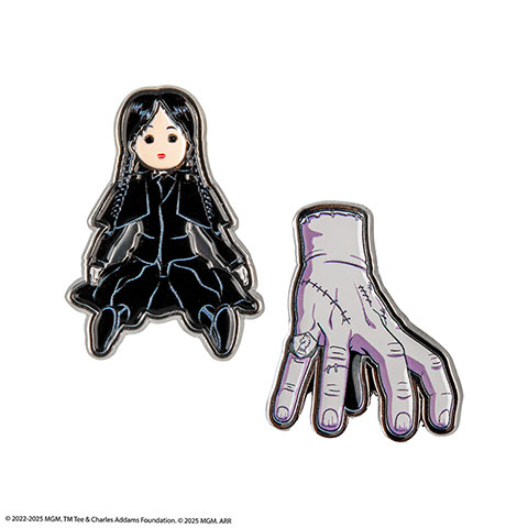 Lot de 2 pins - Wednesday