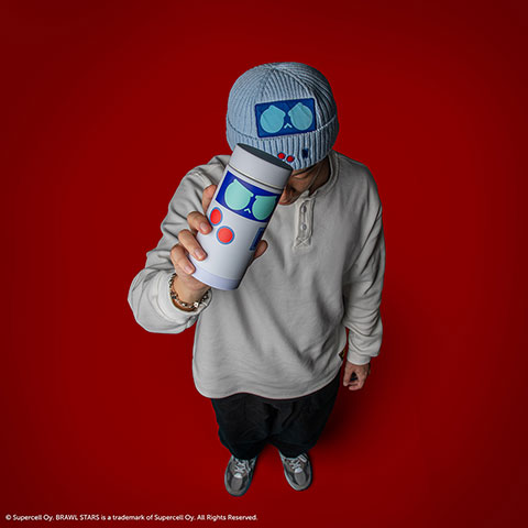 Bouteille isotherme 8-bit - Brawl Stars