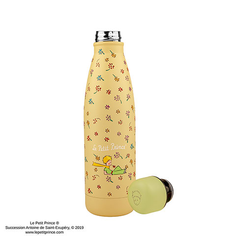 Bouteille isotherme 500ml Jardin de fleurs sauvages - Le Petit Prince