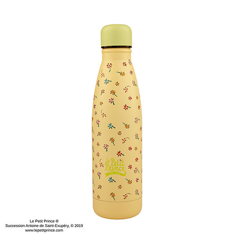Bouteille isotherme 500ml Jardin de fleurs sauvages - Le Petit Prince