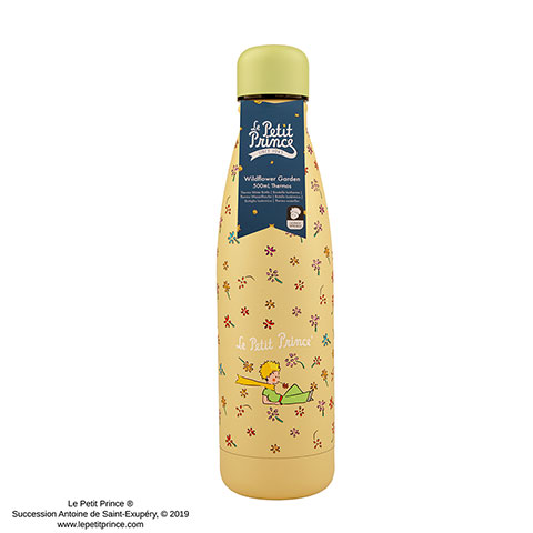 Bouteille isotherme 500ml Jardin de fleurs sauvages - Le Petit Prince