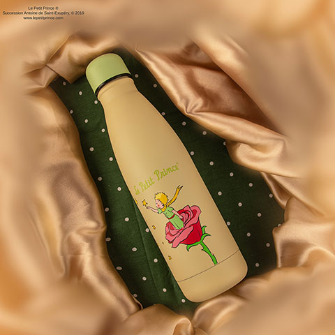 Bouteille isotherme 500ml  Rêve de rose - Le Petit Prince