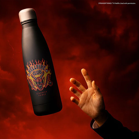 Bouteille isotherme 500ml – Hellfire Lives – Stranger Things