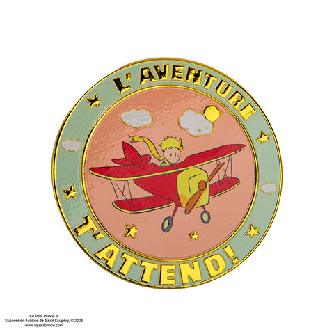 Lot de 4 sous-verres en céramique et support métal - Le Petit Prince