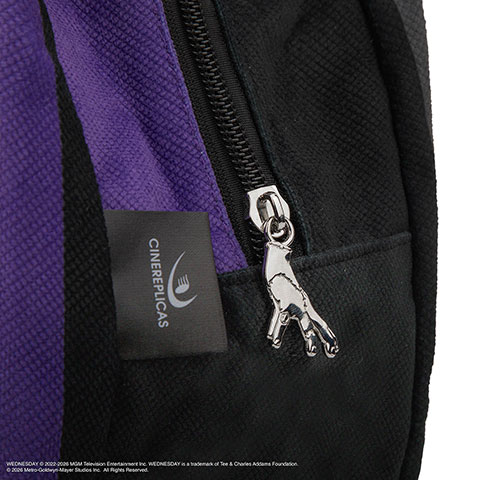 Lunch Bag - Nevermore Noir & Violet - Wednesday