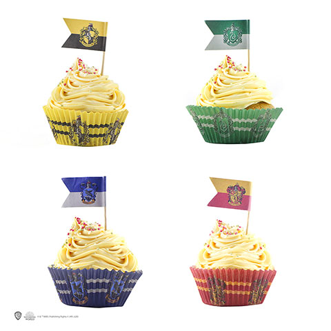 Harry Potter - Lot de décorations pour 96 cupcakes