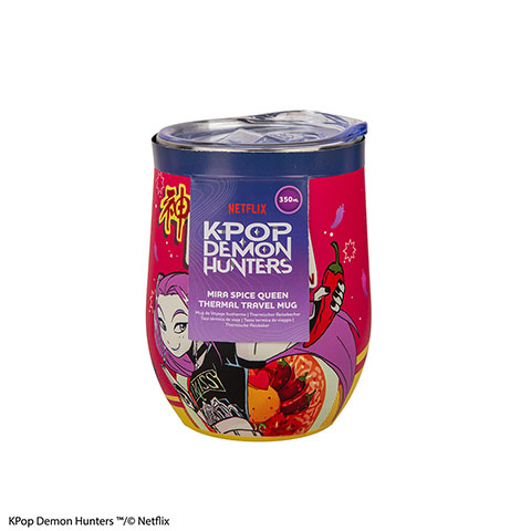 Mug de Voyage Isotherme - Mira Reine des Épices - Kpop Demon Hunters