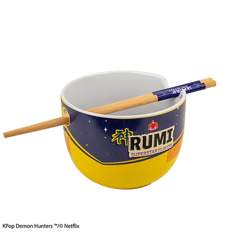 Bol de Ramen avec Baguettes - Rumi Saveur Superstar - Kpop Demon Hunters