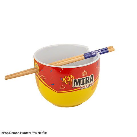 Bol de Ramen avec Baguettes - Mira Reine des Épices - Kpop Demon Hunters